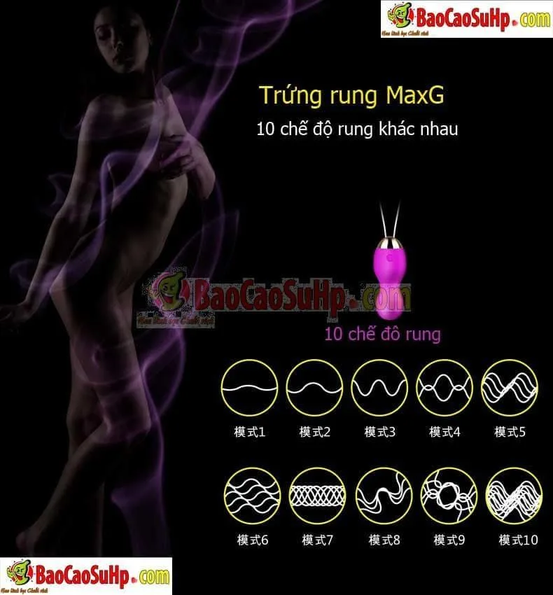 MaxG Wireless Luxury Egg Vibrator Intense G-Spot Stimulator — Safe and User-Friendly