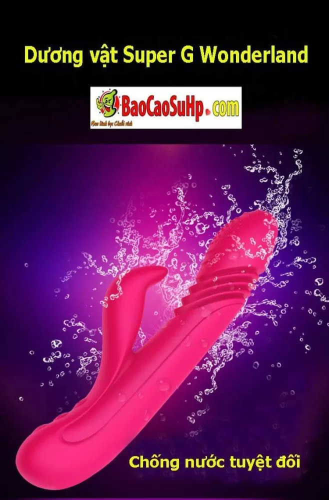Wonderland super G vibrating thrusting adult toy — Premium Design and Superior Comfort
