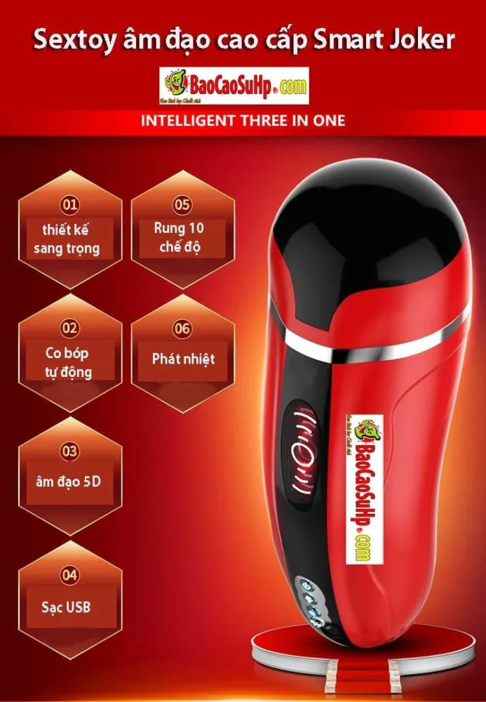 Smart Joker Heated Vibrating Male Wall-Mount Toy — Exquisite Design and Superior Build Quality