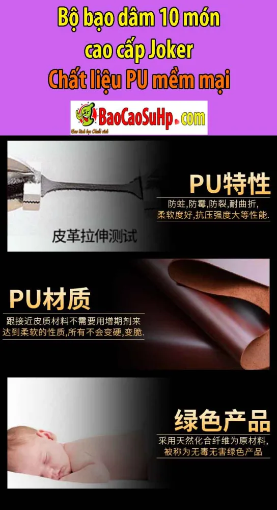 Joker 10-Piece BDSM Set Premium Sex Toys for Bold Daring — hình 3