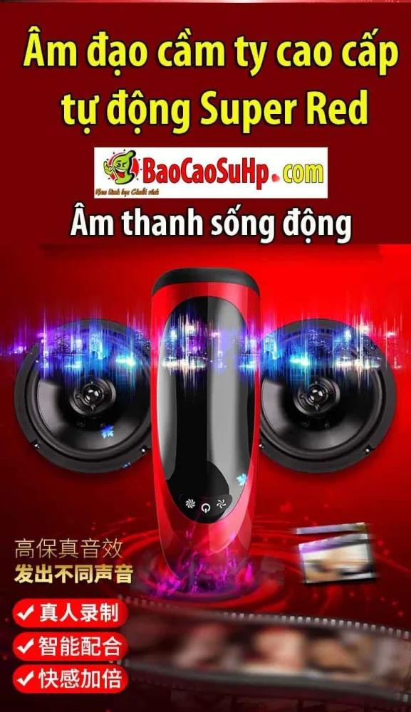 Super Red Automatic Premium Handheld Vaginal Toy — Why Choose Our Super Red Handheld Masturbator?