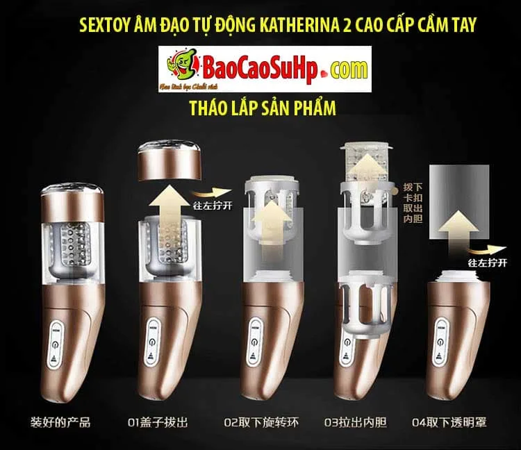 Katherina Auto Vagina Sex Toy Premium Handheld Powerful — Advanced Technology and Superior Build Quality