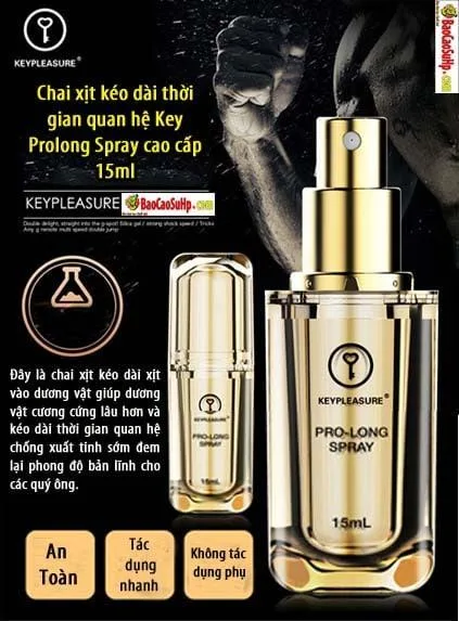 Key Prolong Spray 15ml Delay Male Performance Enhancer — Crafted from natural ingredients, this breakthrough formula