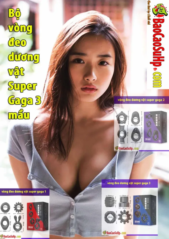 Super Gaga Set of 3 Penis Enhancing Sleeves for Men — Exceptional Features & Specifications