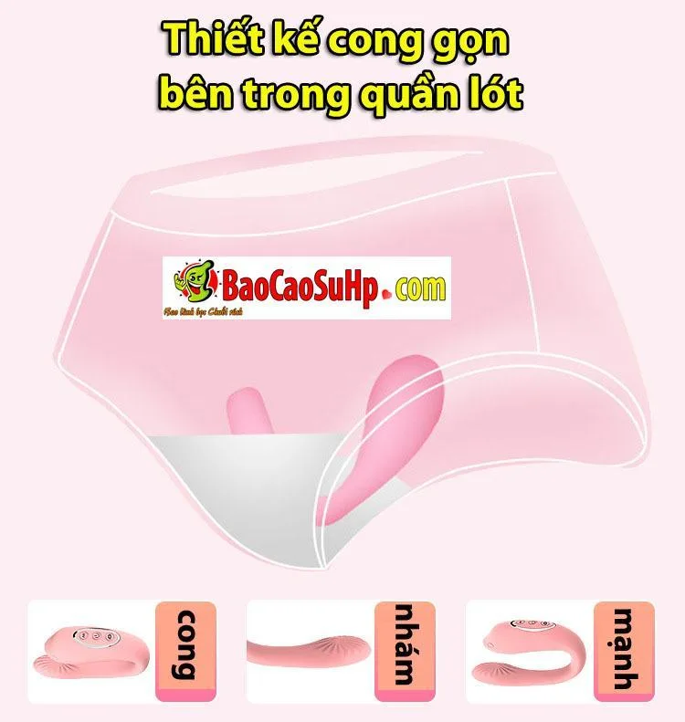 Omega Remote-Controlled Vibrating Panties New 2019 Design — hình 4