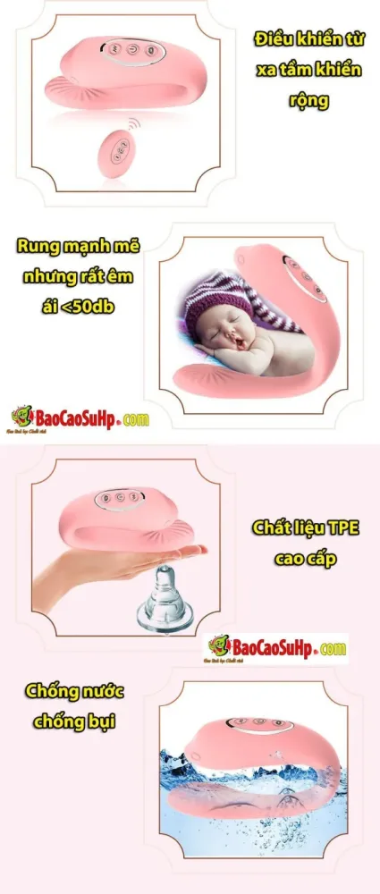 Omega Remote-Controlled Vibrating Panties New 2019 Design — hình 7