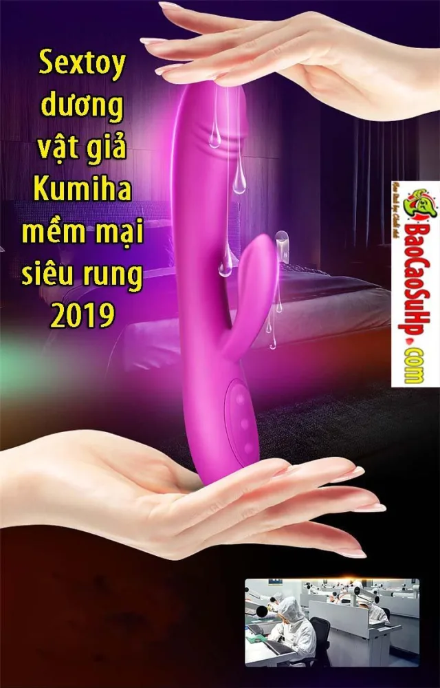 Kumiha Ultra Soft Powerful Vibrating Penis Toy 2019 — hình 3