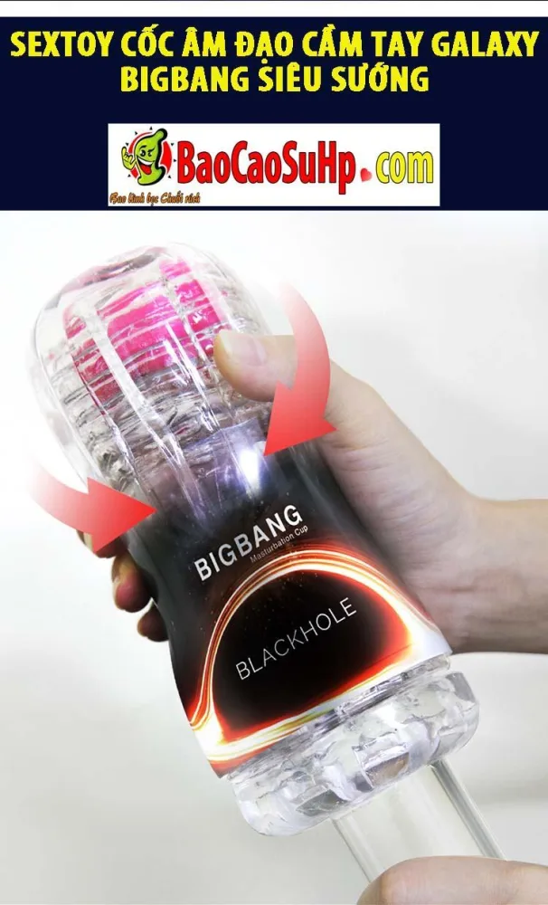 Galaxy Bigbang Handheld Masturbation Cup High Satisfaction — hình 2