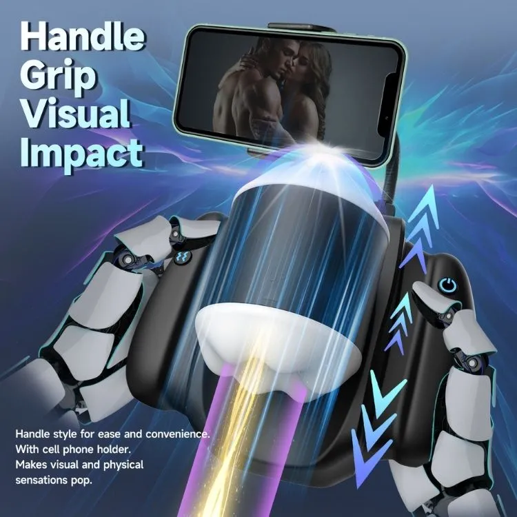 Suxiz Handheld Strong Thrusting Male Masturbation Device — hình 2