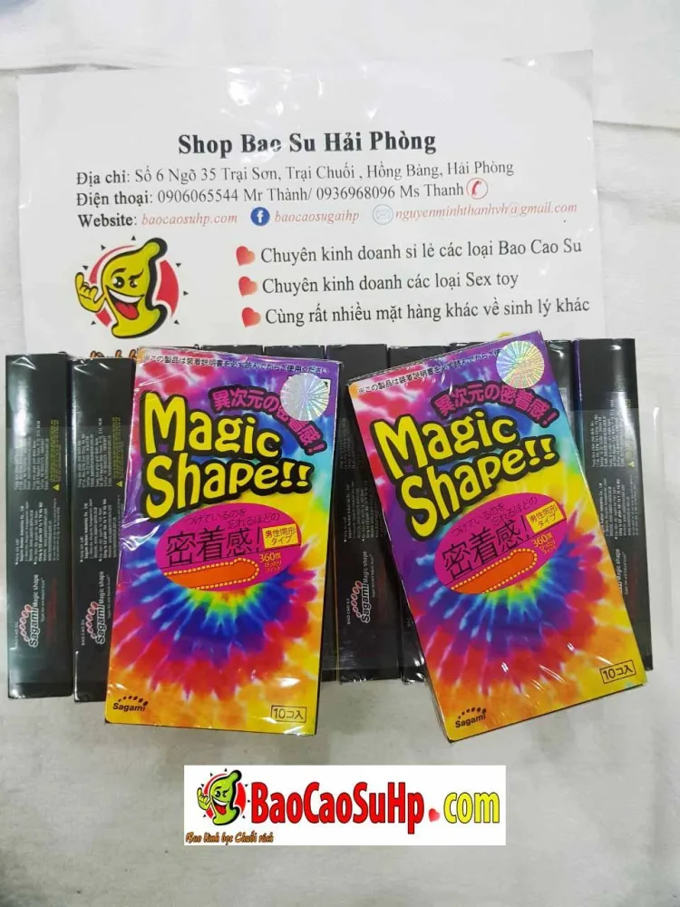 Sagami Magic Shape Ultra-Thin 360 Contoured Condom Comfort — Tailored for the Asian Man — Fit and Functionality