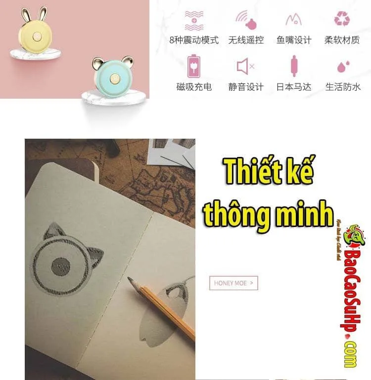 Honey Moe Remote Control Vibrating Egg Charming Gift — Premium Quality from Japan – Trusted Excellence