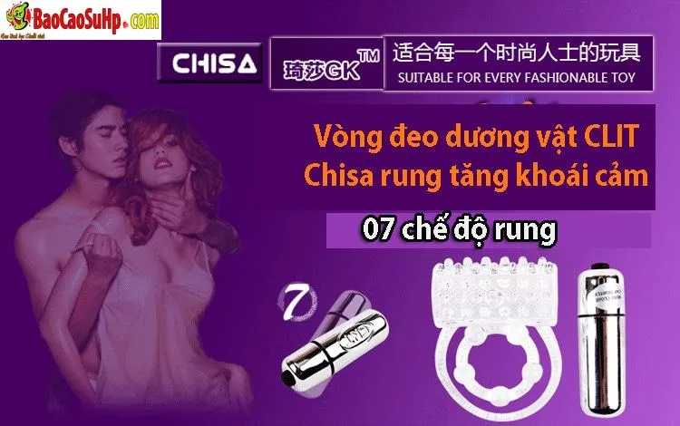 Chisa Vibrating Penis Ring Boost Climax Enhance Pleasure — Advanced Design and Enhanced Sensation