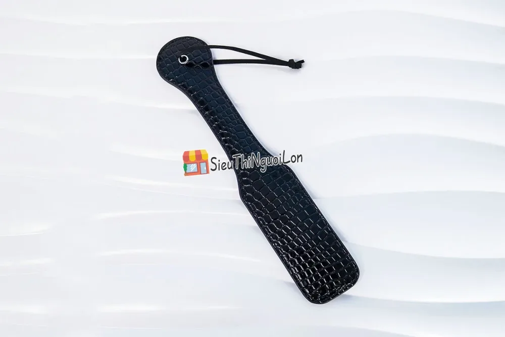 Leather Spanking Paddle BDSM Toy for Intense Pleasure — hình 2