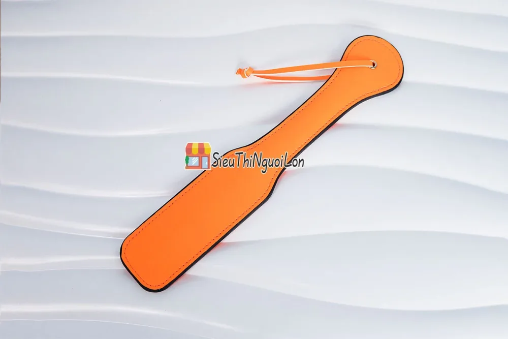 Orange BDSM Impact Play Spanking Toy for Intense Sensation — hình 3