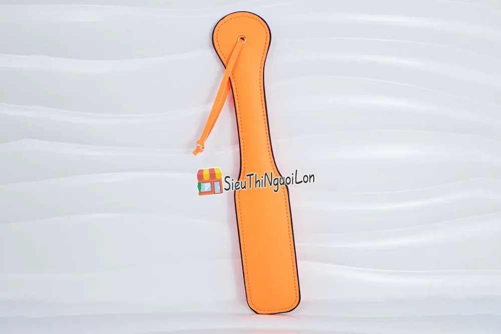 Orange BDSM Impact Play Spanking Toy for Intense Sensation — Elegant and Sensual Design