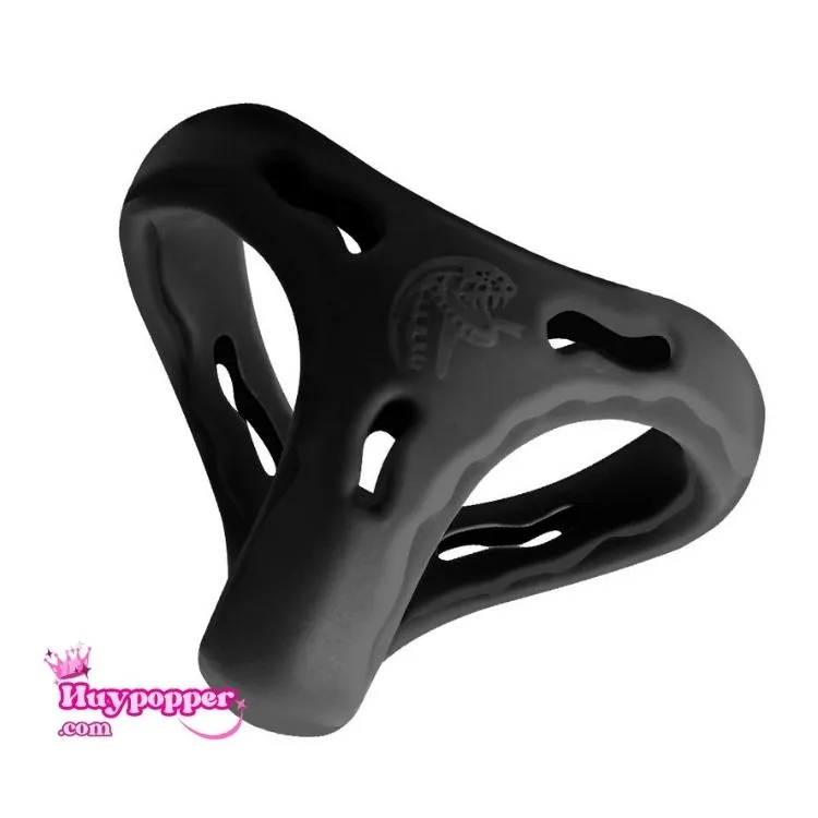 Kelisa Stretchy Silicone Male Ejaculation Delay Ring — hình 5