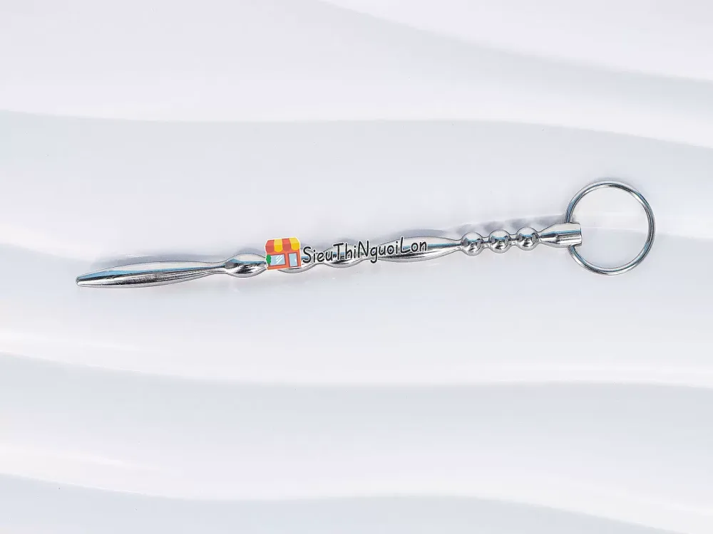 Large Urethral Sound with Ring Stainless Steel Toy — Exceptional Material and Design