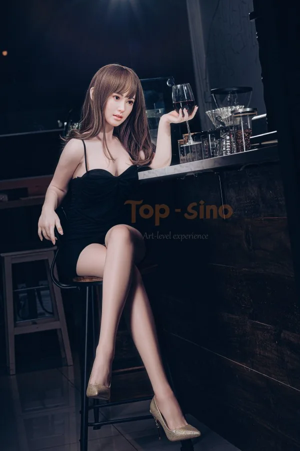 Top Sino Japan 157cm Realistic Love Doll Platinum Silicone — hình 2