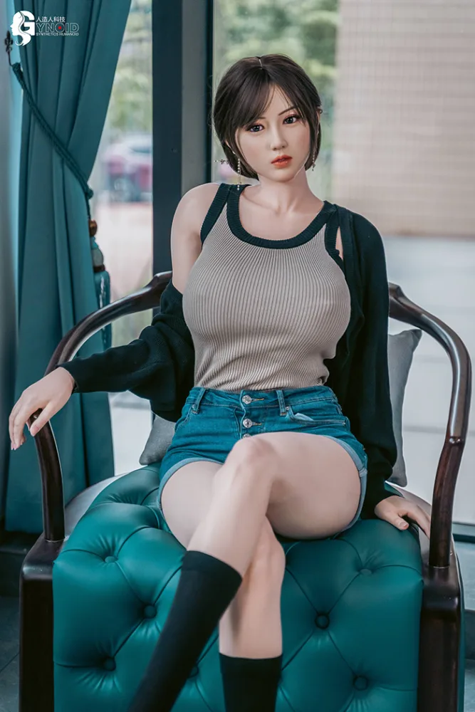 Gynoid Leyla 168cm Realistic Silicone Sex Doll – Titanium — hình 7
