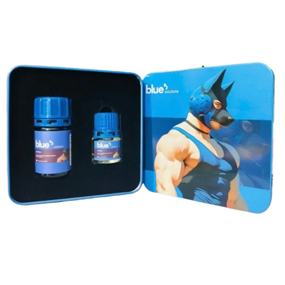 Popper Blue Solutions Dog Combo 60ml Boost Arousal Long Lasting