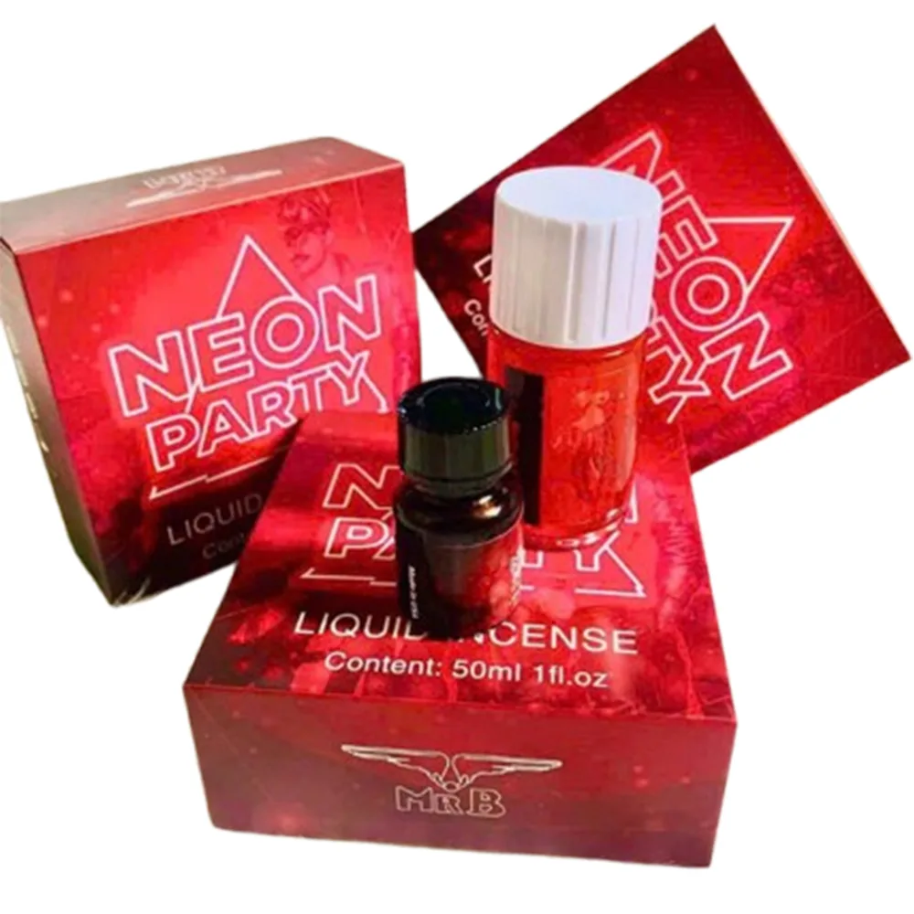 Neon Party Red Glow Popper Combo 50ml Strong Smooth Effect