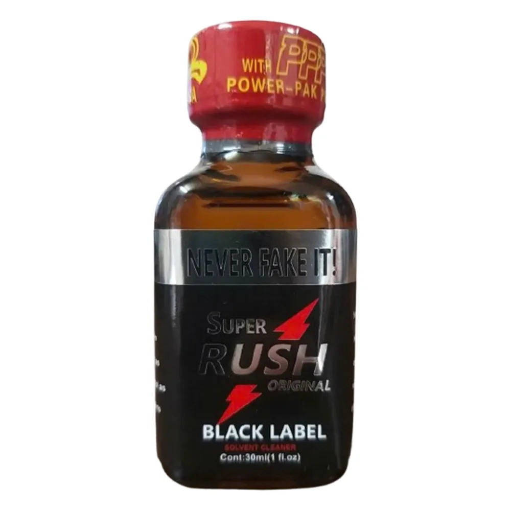 Super Rush Black Label 30ml Popper Boost Arousal
