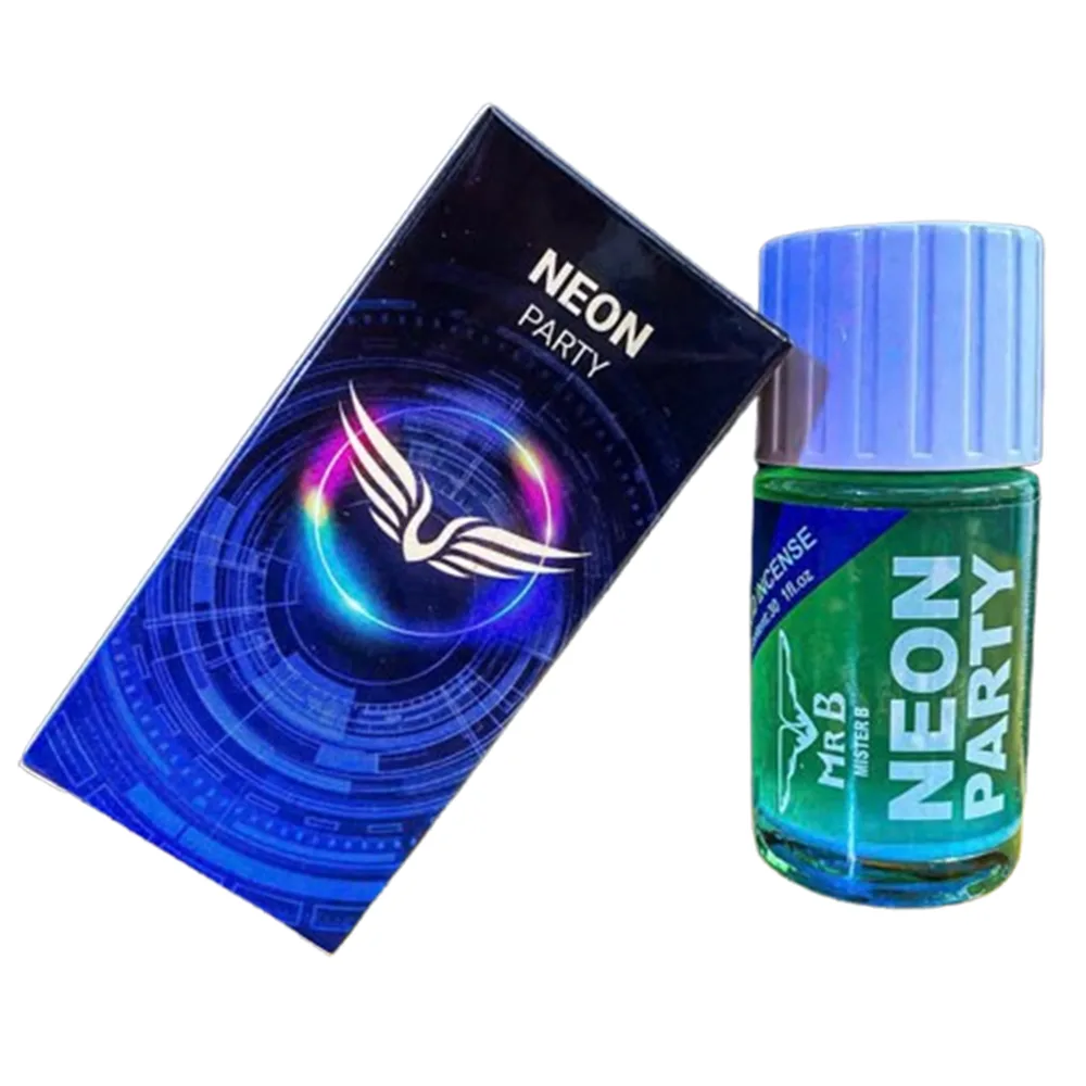 Popper Neon Party Blue 40ml Rush Party Enhancer Spray