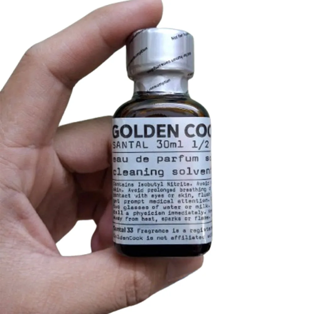 Golden Cock 34 Santal 30ml Poppers Elegant Long-Lasting Arousal