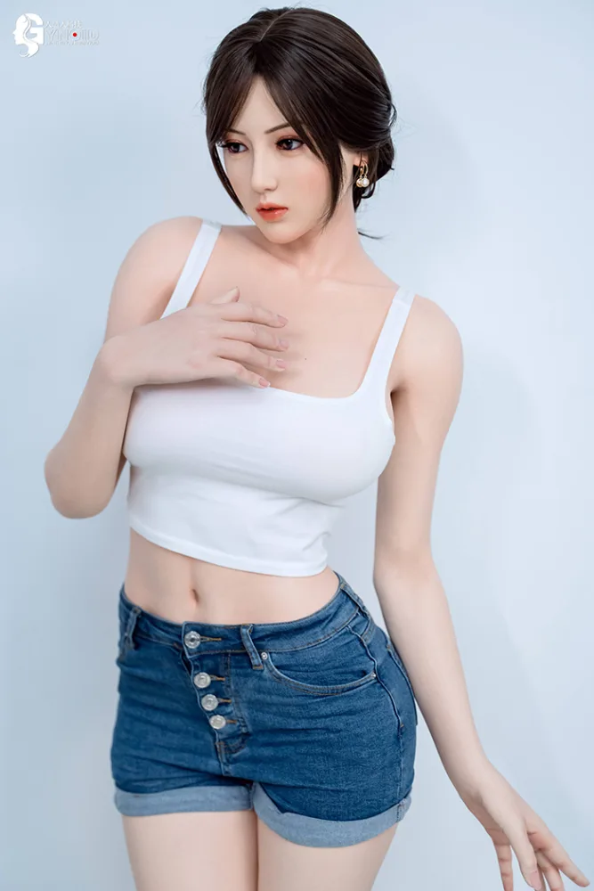 Gynoid Leyla 168cm Realistic Silicone Sex Doll – Titanium — hình 10
