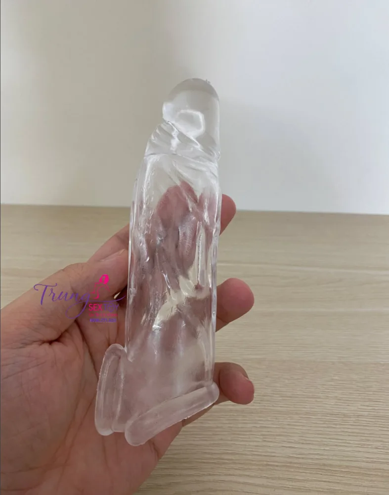 Silicone Penis Enlargement Delay Condom Double Layer Lasting — Crafted for ultimate comfort and performance, this