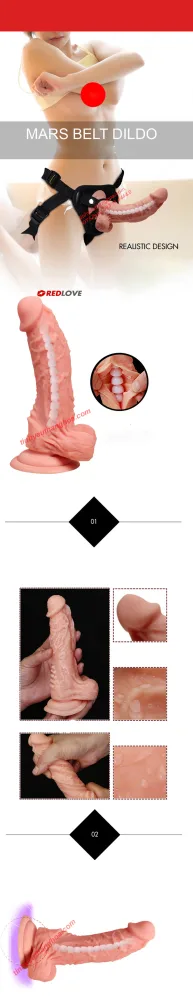 Ultra Soft Strap-On Dildo MARS Couples Sexy Pleasure Toy — Exceptional Features & Premium Materials