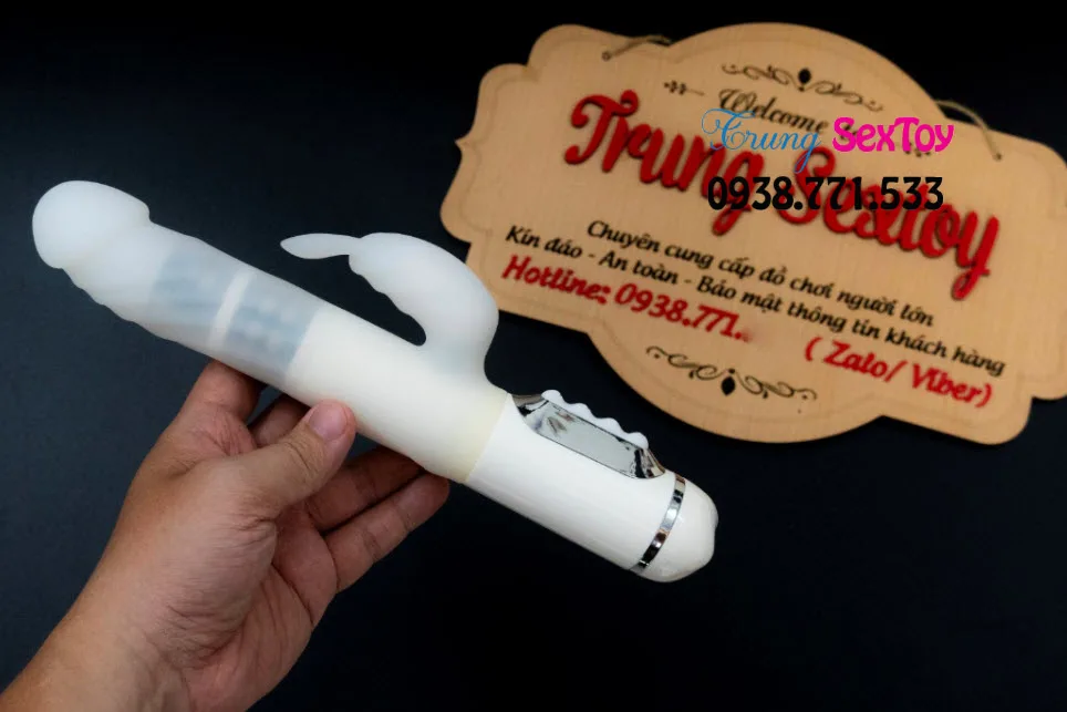 White Rotating Vibrating Realistic G-Spot Stimulator — Innovative Features for Maximum Enjoyment