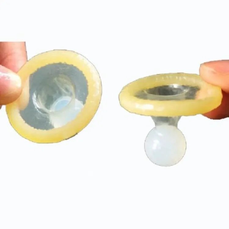 Textured Condom with Large Beads for Unique Sensation 2 pcs — All-Over Textured Beads for Unmatched Excitement