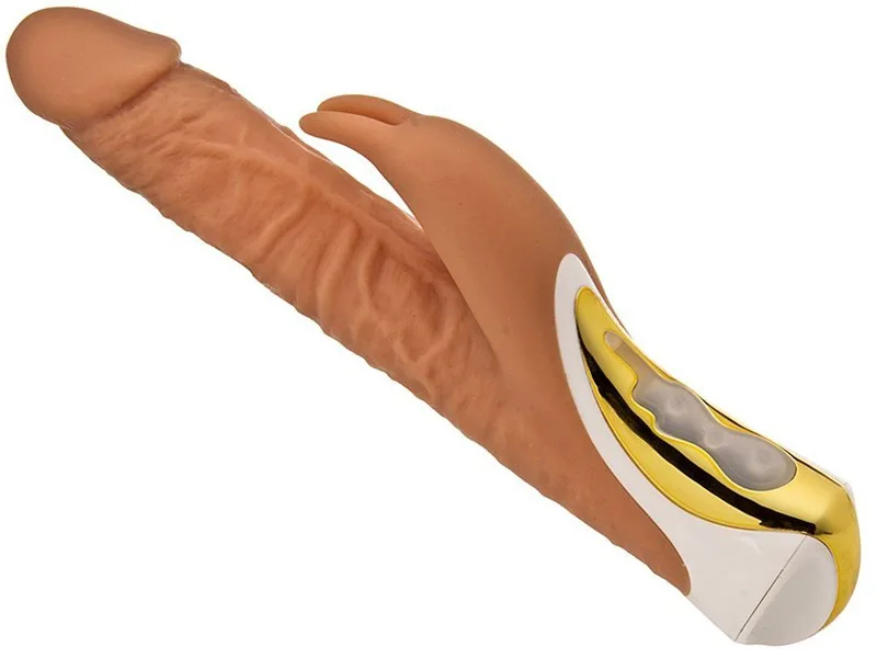 Loving World Multi-Function Rotating Vibrating Dildo — hình 3
