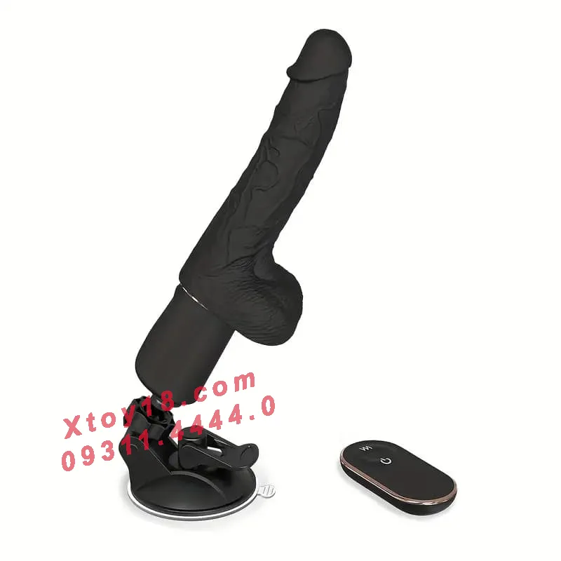 SHANDE Suction Base Multifunction Rotating Vibrating Dildo — Imported Excellence from Japan