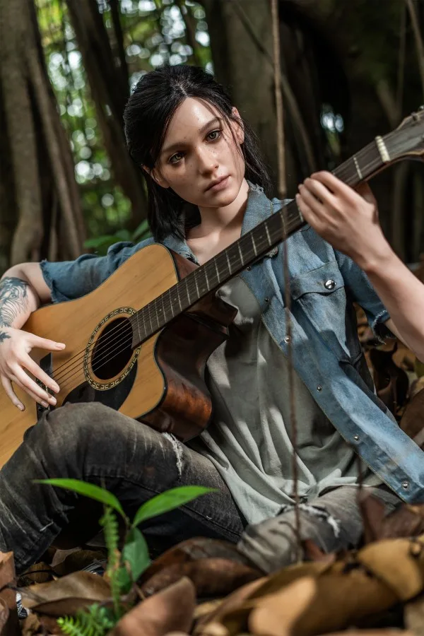 Game Lady Ellie 168cm Japanese Realistic Silicone Doll — hình 6