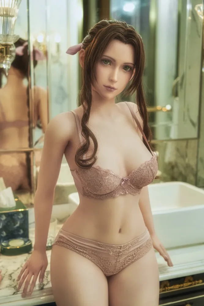 Game Lady Aerith 168cm Japanese Premium Silicone Doll — hình 3