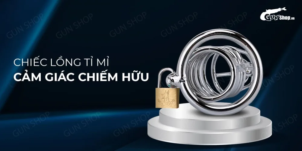 Va3 Premium Stainless Steel Male Chastity Device — This dynamic sparks heightened arousal and deepens the