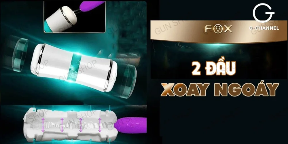 Fox Honour Dual Entry Realistic Masturbator Compact Design — hình 4