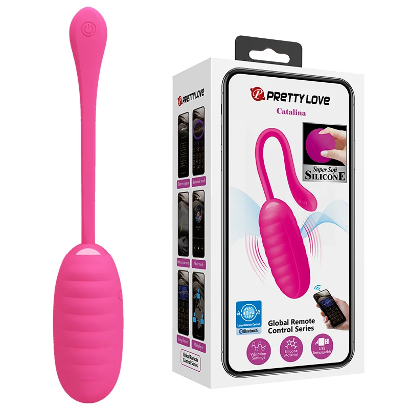 Pretty Love Catalina App Controlled Silicone Egg Vibrator — Product Highlights at a Glance
