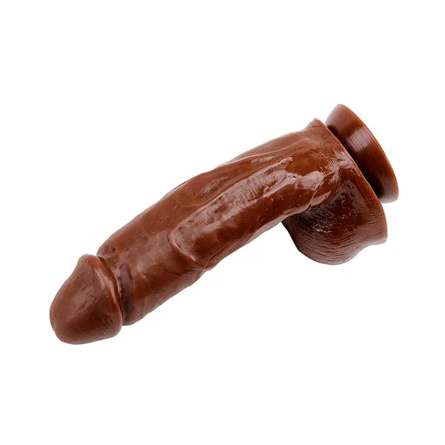 Chisa Hard Large Brown Silicone Realistic Dildo for Male — Premium Features to Enhance Your Experience