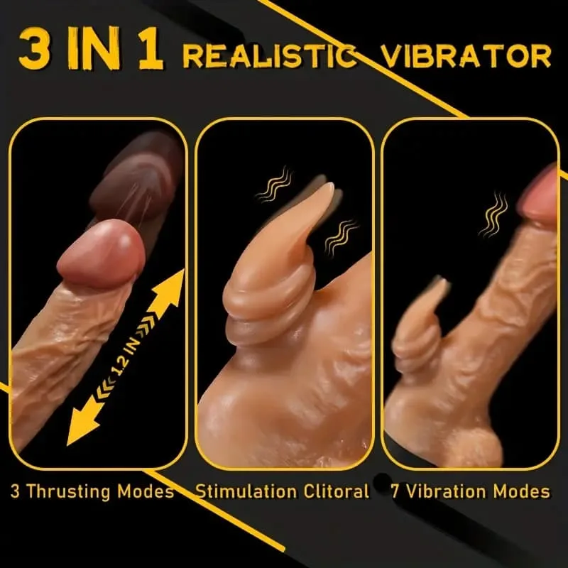 Premium Multi-Function Male Vibrator Warmth Thrust Spin — Why Choose This Premium Dildo?