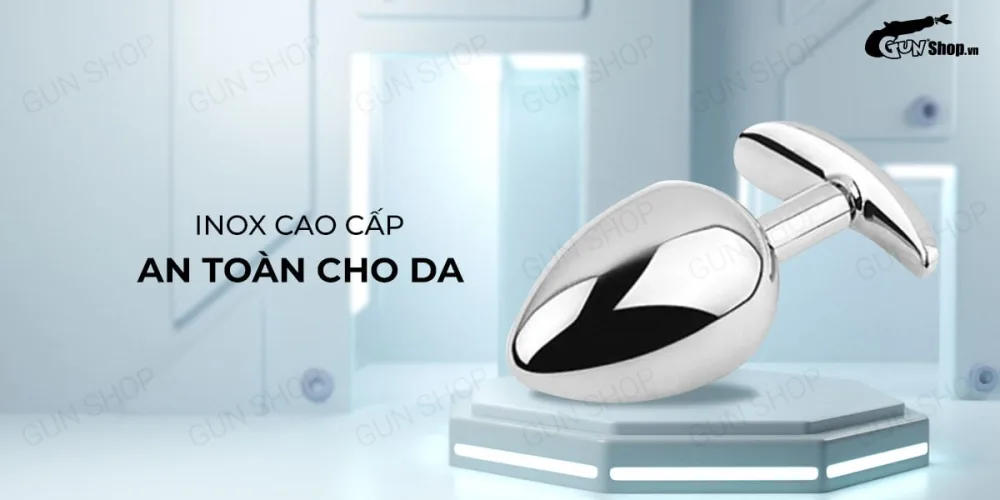 Silver Stainless Steel Anal Plug Slim Tip Easy Insertion — Don’t wait—experience extraordinary sensations today! Shop
