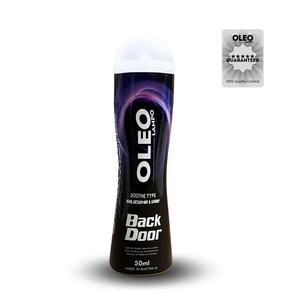 Oleo Backdoor 50ml Smooth Silicone-Based Anal Lubricant