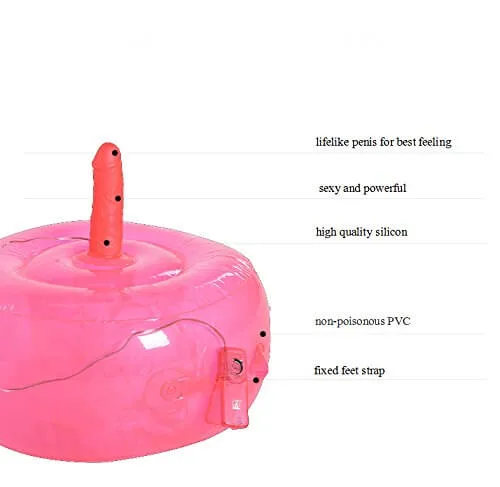 DC05A Vibrating Inflatable Realistic Dildo Toy — hình 6