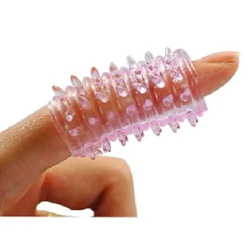 DC10B Spiked Penis Sleeve for Female Sexual Stimulation — DC10B Textured Penis Sleeve – Enhance Pleasure and