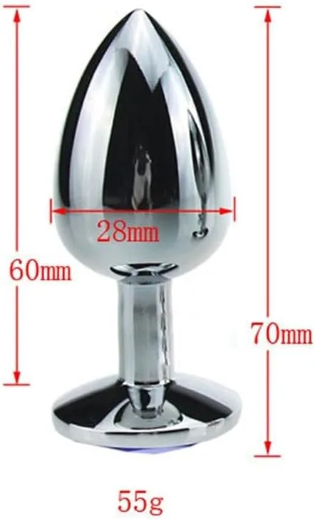 Steel Anal Plug for Intense Sensation and Long Wear — hình 6