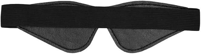 Leather Blindfold Sensual Bedroom BDSM Accessories — hình 3