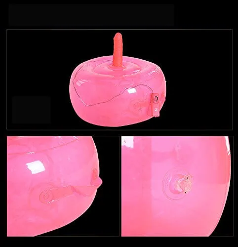 DC05A Vibrating Inflatable Realistic Dildo Toy — hình 4