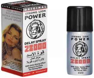 Strong Lion Power Delay Spray 45ml Prolong Male Stamina — Who Should Use Power 28000?